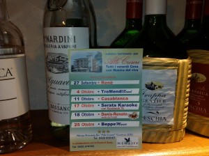 Programma serate danzanti settembre ottobre